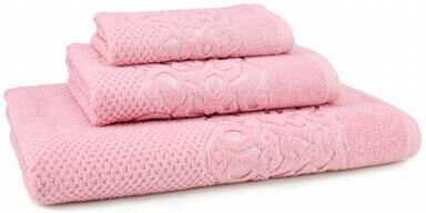 EastNBlue East'N Blue Galata Turkish Cotton Bath Towel Set (Set of 3) - (1 Bath Towel, 1 Hand Towel, 1 Washcloth)