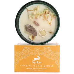 Hop Hare Crystal Magic Flower Candle - The Lion