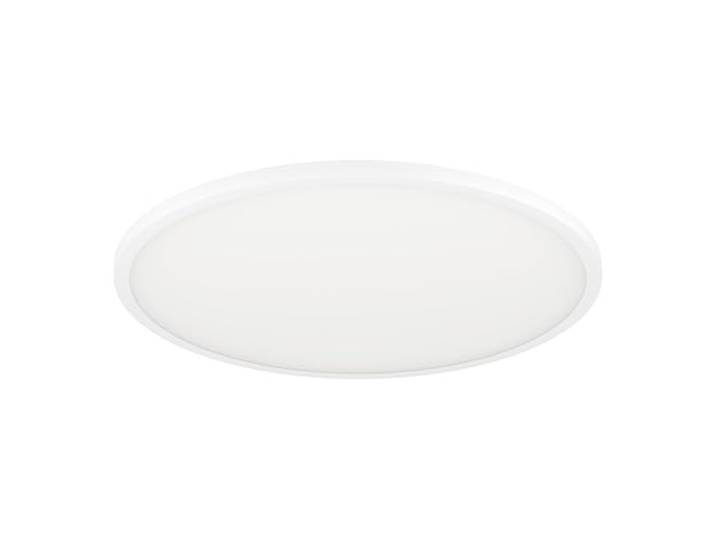 Eglo connect.z Lampe de plafond LED connectée Sarsina-Z\, plafonnier contrôlable par application et commande vocale Alexa\, blanc chaud - froid\, dimmable\, métal blanc\, Ø 60 cm