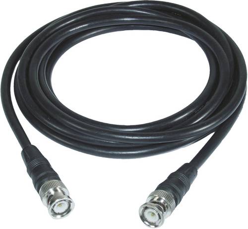 ABUS TVAC40030 Video Verlängerungskabel [1x BNC-Stecker - 1x BNC-Stecker] 5.00 m Schwarz