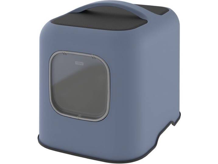 Rotho MyPet Biala - Kattenbak - Gesloten - Blauw