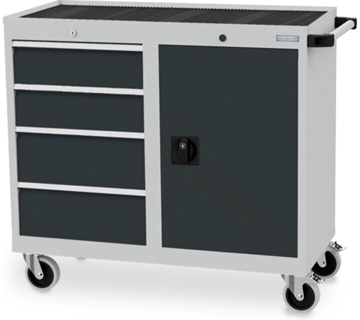 Bedrunka+Hirth Mobiler Schubladenschrank R 18-16 Tiefe 500 mm 4x Schublade (04.11.04Z)