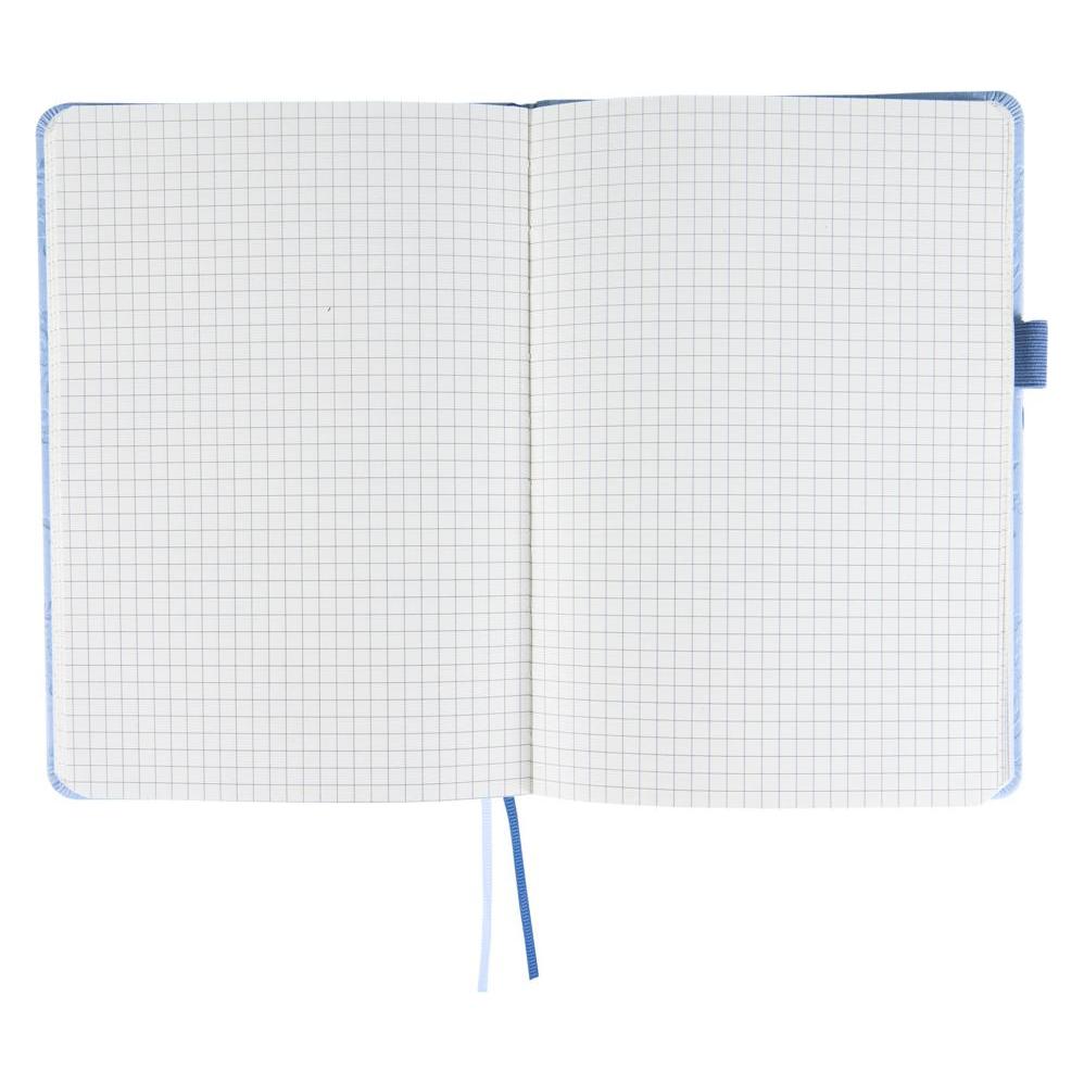 Idena Notizbuch Floral 80 Blatt 80g/m² kariert DIN A5 (A5, Kariert, Harter Einband) (57984167)