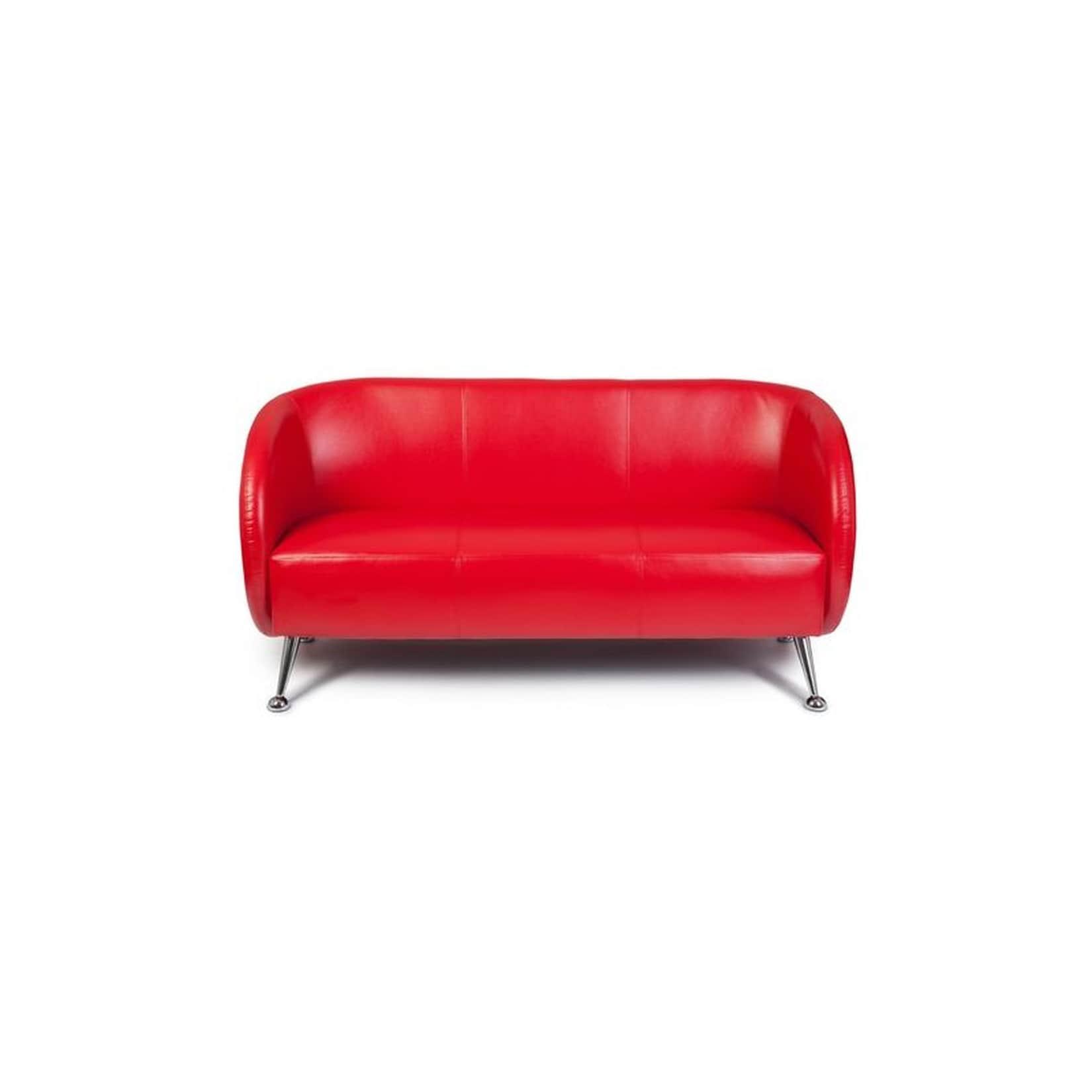 hjh OFFICE Lounge Sofa ST. LUCIA Kunstleder mit Armlehnen