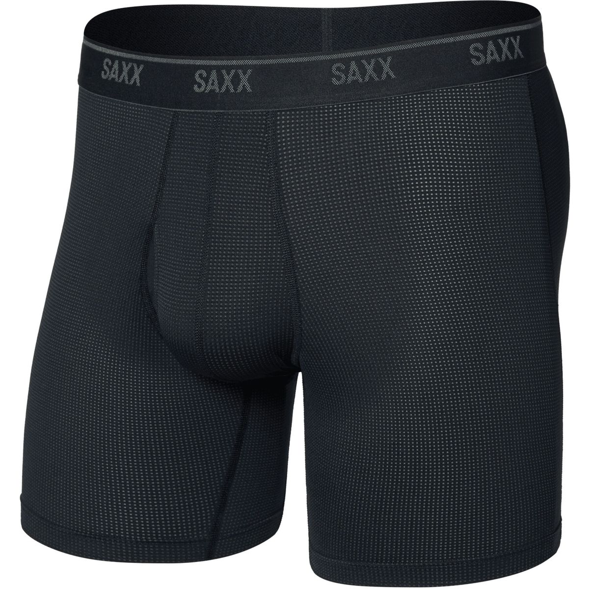 Saxx Quest Quick-dry Mesh Boxer Brief FLY black (BLK) M SXBB65F-BLK-M