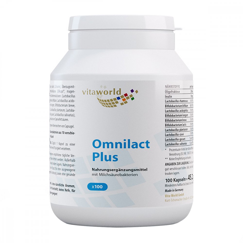 Vita World GmbH Omnilact Plus Kapseln 04648376