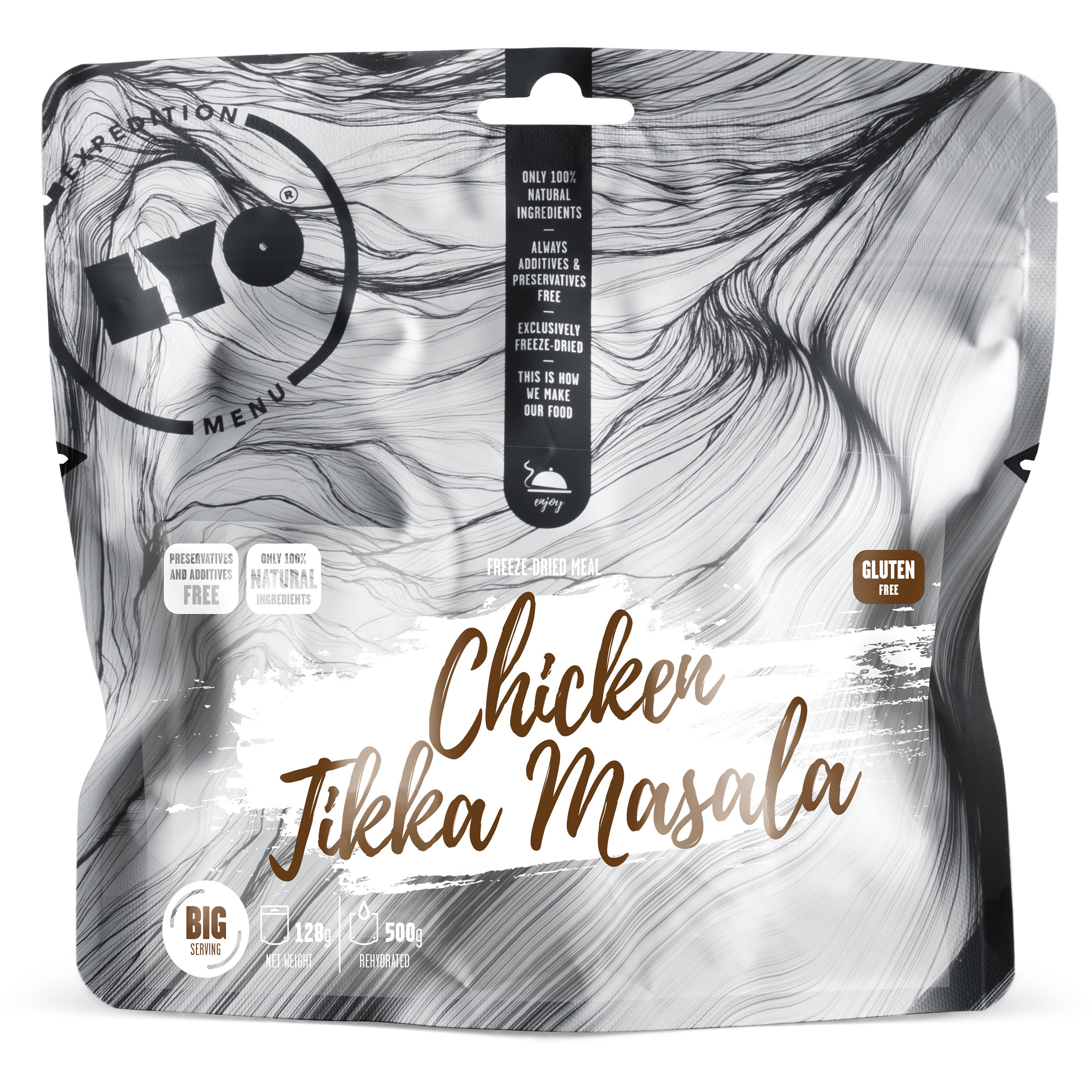 Lyofood Hähnchen Tikka Masala Trekkingnahrung Größe 95g
