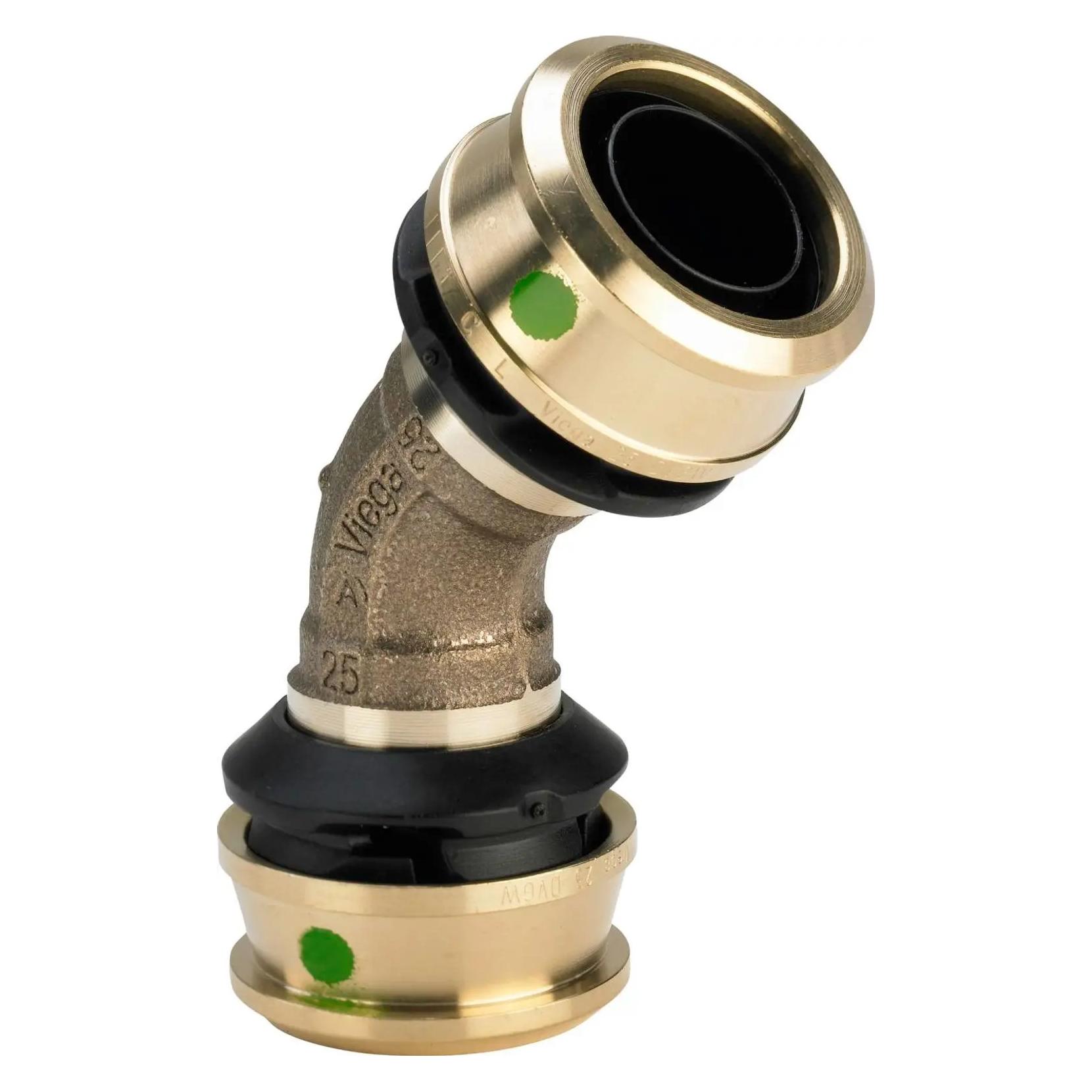 Viega Biegung 45* mit SC-Kontur 63mm (Winkelverbindung) (647117)