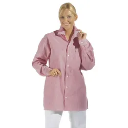 Unisex Hemd/Bluse Langarm "12/742" - XL - Rot
