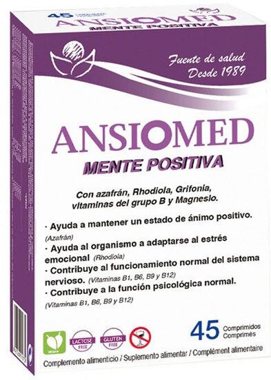 ANSIOMED Mente Positiva 45 Cápsulas