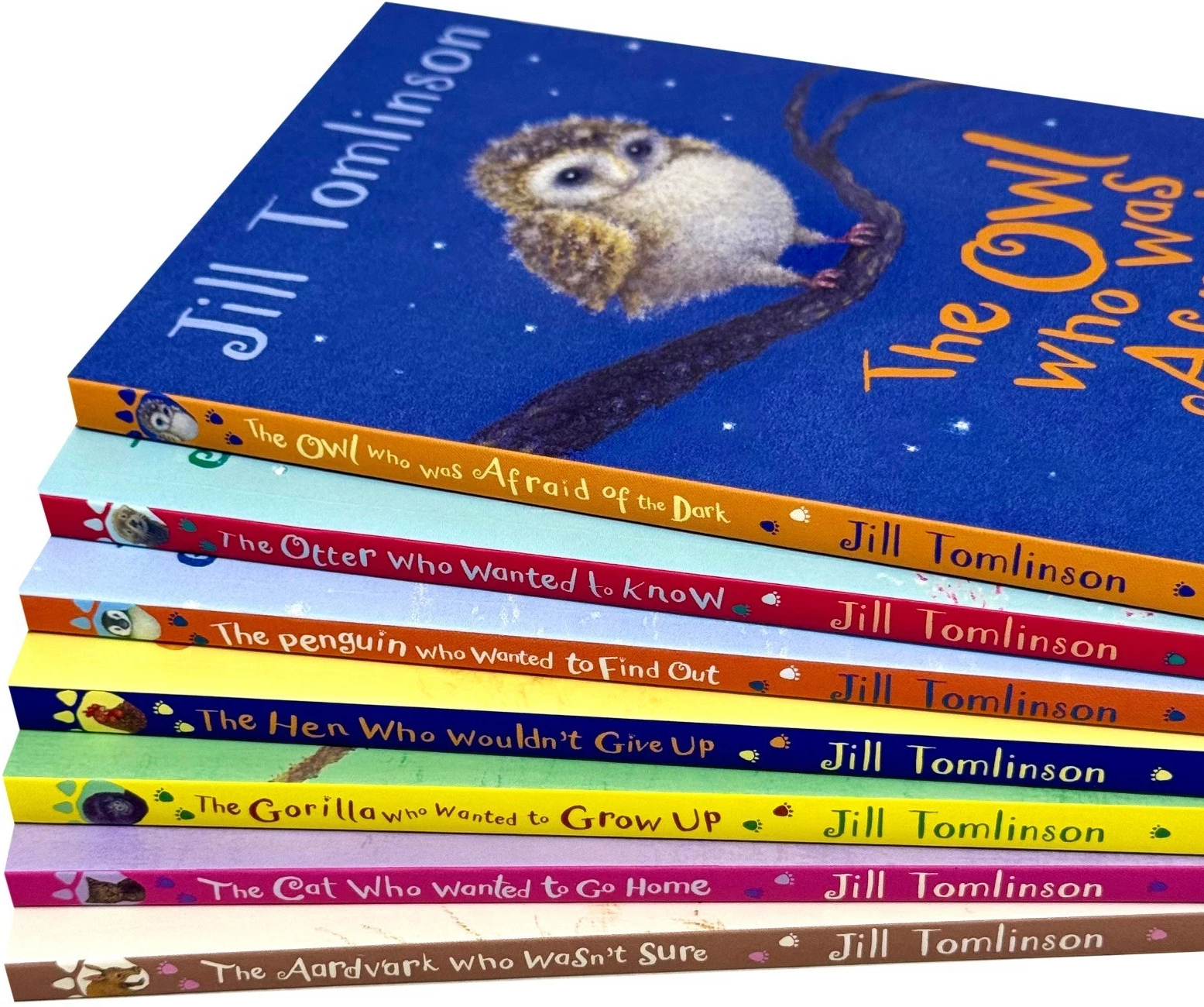 Egmont Jill Tomlinson's Favourite Animal Tales 7 Books Collection Set (The Owl who was Afraid of the Dark, The Otter Who Wanted to Know, The Penguin Who Want