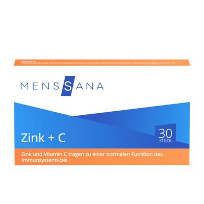 Zink+C MensSana Lutschtabletten 30 St