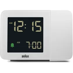 Braun BC 015 W-DCF Funk Projektionswecker weiß