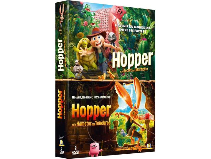 Hopper et le hamster des ténèbres + Hopper et le secret de la marmotte