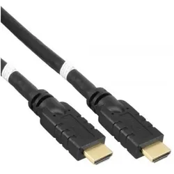 PremiumCord Kabel HDMI - HDMI 7m czarny (kphdm2r07) (7 m), Videokabel, Schwarz