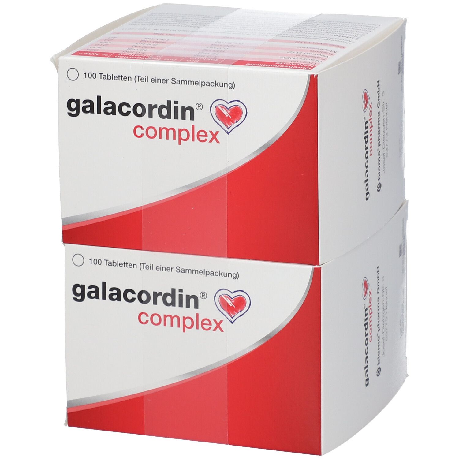 Galacordin complex Tabletten 2x100 St
