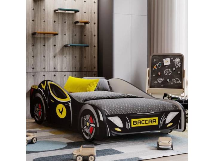 Lit enfant voiture Baccar avec sommier 160x80 cm