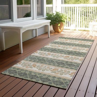 Addison Rugs Machine Washable Indoor/ Outdoor Stripe Sochi Chantille Rug