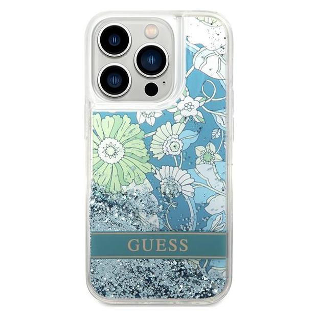 Guess Hard Cover Flower Liquid (Apple iPhone 14 Pro Max) (GUE002357-0)