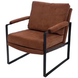 Sessel Evasion - Braun Anderer Stoff Amadeus 69x82 cm