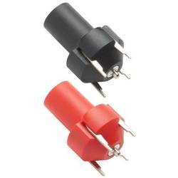 Pomona Electronics 73096-0 Inline 4 mm Sicherheitsbuchse für PCB Schwarz