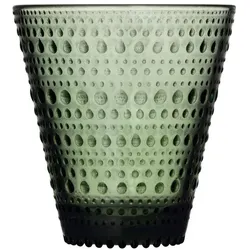 Iittala KASTEHELMI Becher tannen, Trinkgläser, Grün