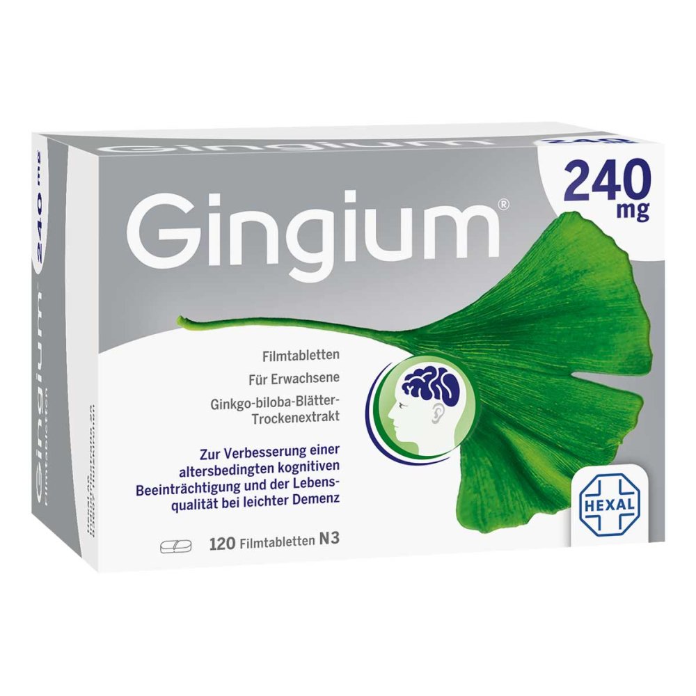 Hexal AG Gingium® 240 mg Filmtabletten 14171113