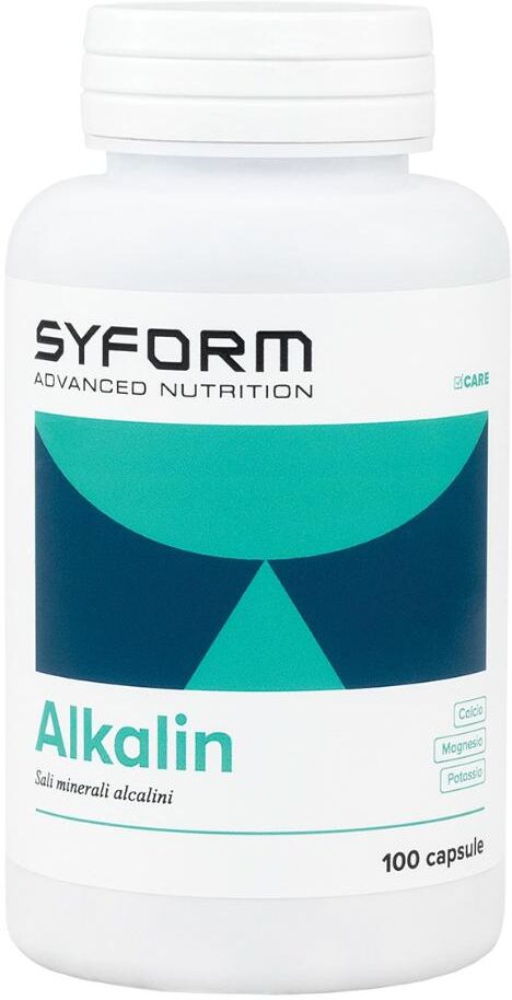 SYFORM Srl Syform Alkalin Integratore Alimentare di Sali Minerali Alcalini, 100 Compresse