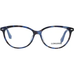 Longines, Lesebrille, Montatura Ottica Occhio di Gatto Blu (keine Korrektur)