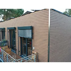KAHRS WPC Rhombusleiste, 18x100 mm, Massiv, Herbstbraun, strukturiert