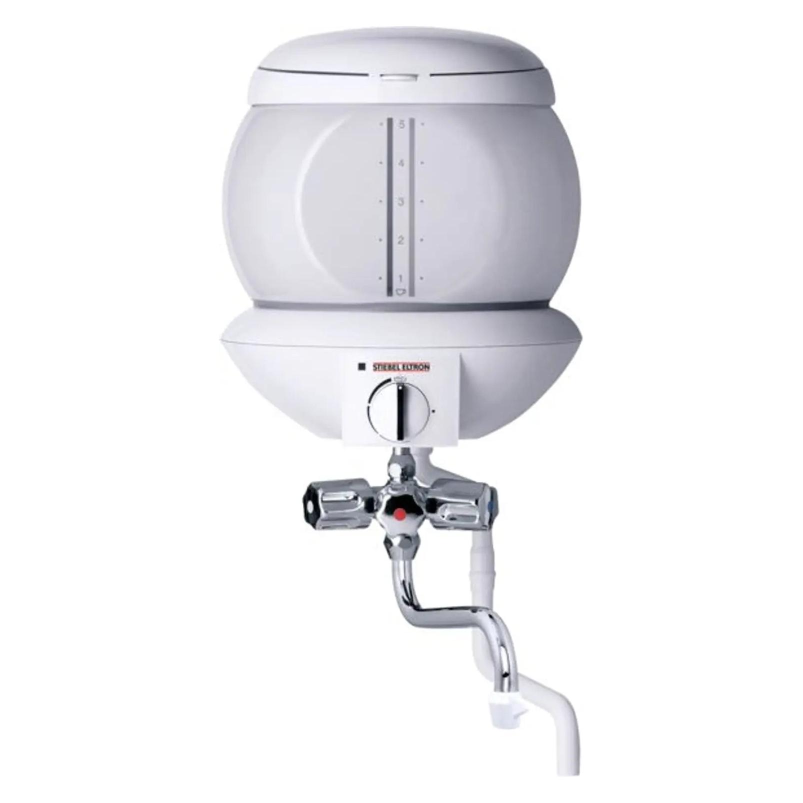 Stiebel Eltron EBK 5 GA Kochendwassergerät, Glas, 5 Liter, Chromarmatur (074287)