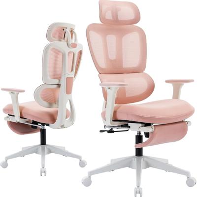 toswini Mesh High Back Office Chair with Dynamic Lumbar Support and Footrest