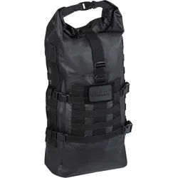 Mil-Tec Tactical Seals Dry-Bag, Rucksack wasserdicht - Schwarz