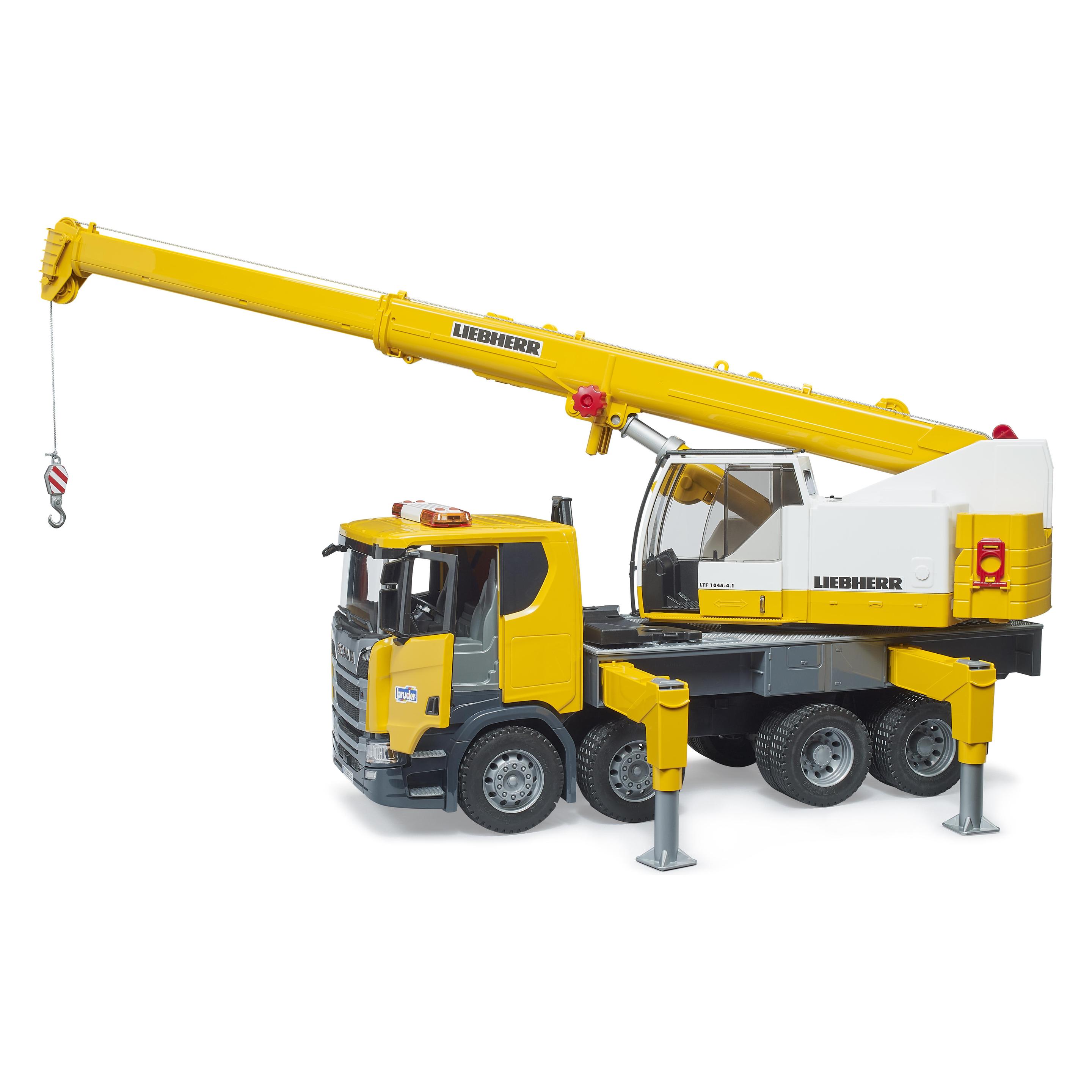 Bruder Scania Super 560R Liebherr Kran (03571)