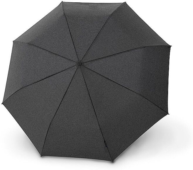 KNIRPS Regenschirm Chrome Matt Duomatic schwarz W