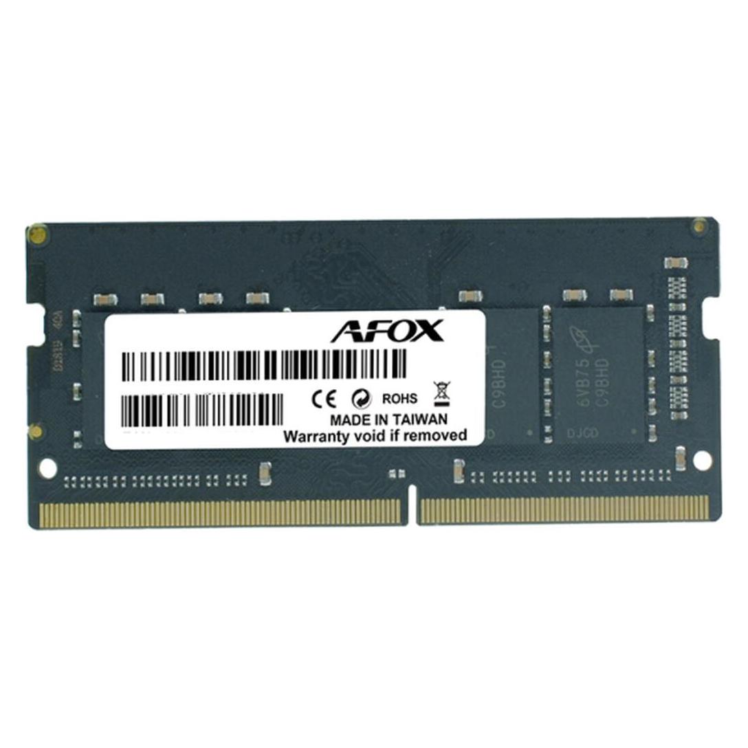 AFOX SO-DIMM DDR4 8G 2666Mhz micron chip (1 x 8GB, 2666 MHz, DDR4-RAM, SO-DIMM) (AFSD48FH1P)