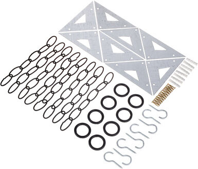 Ekustik Ceiling Suspension Kit DUO Schwarz