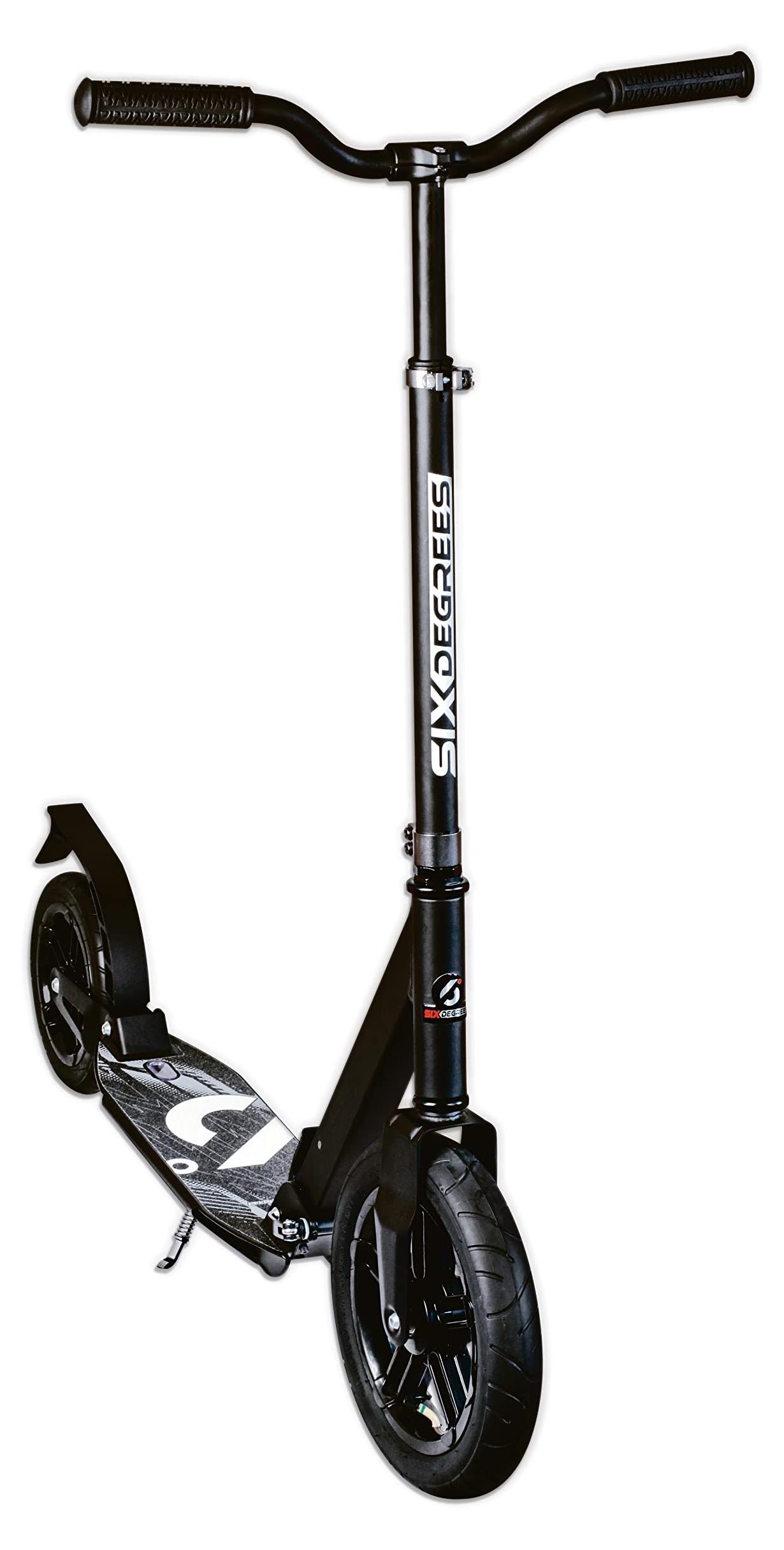 Scooter Aluminium AIR, 300/215 mm, Schwarz, klappbar, 100 kg