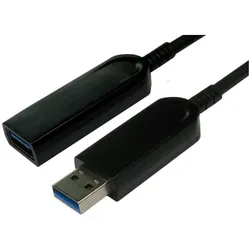 Cables Direct CDL 15m USB3.0 AOC Extension Cable (15 m), USB Kabel