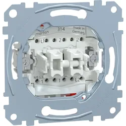 Merten Doppeltaster-Einsatz 2W MEG3159-0000