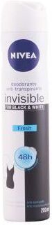 Nivea Black & White Invisible Fresh Deodorant Spray 200 Ml 200 ml
