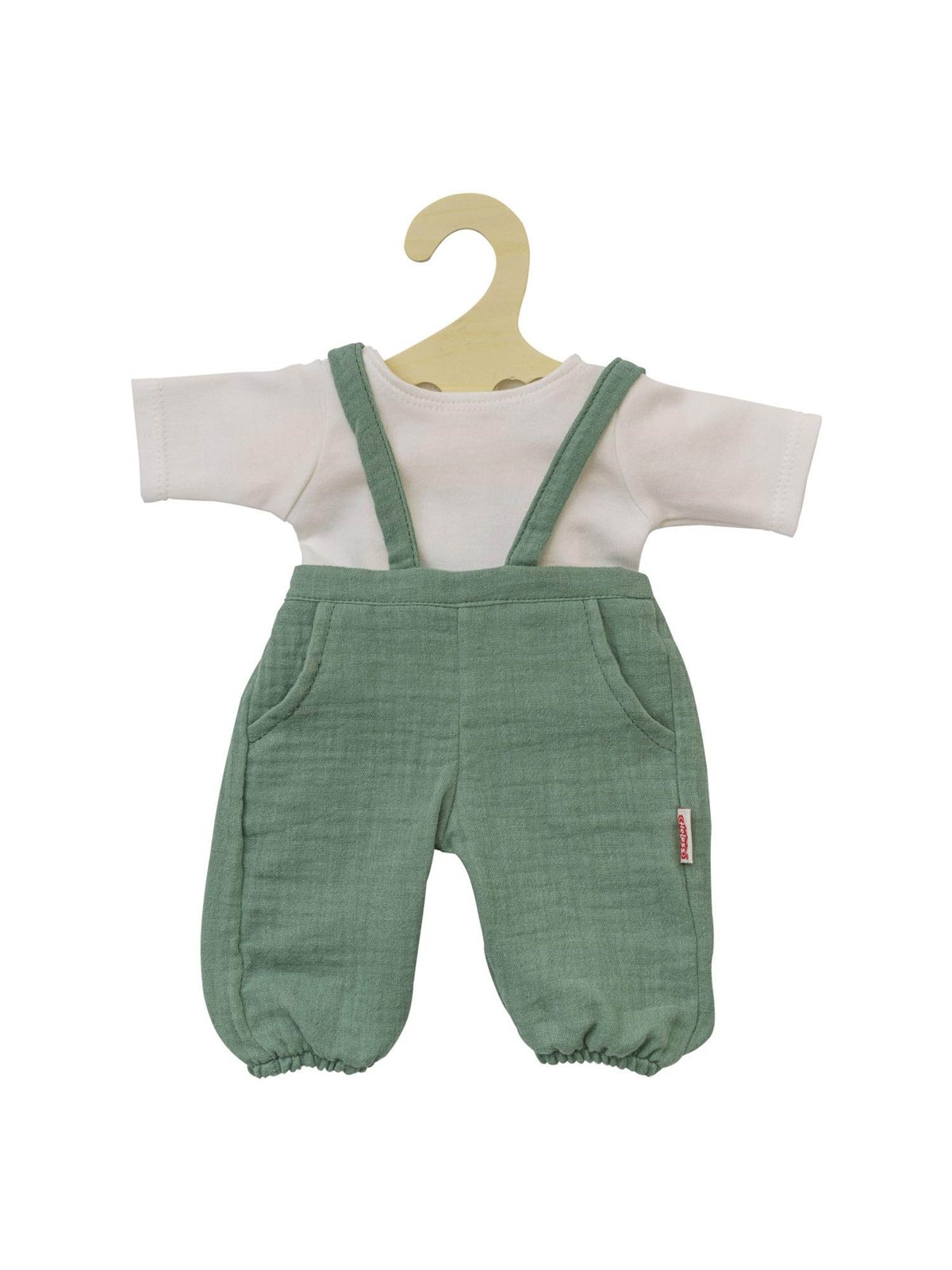 Heless Dolls Dungarees Green 35-45 cm
