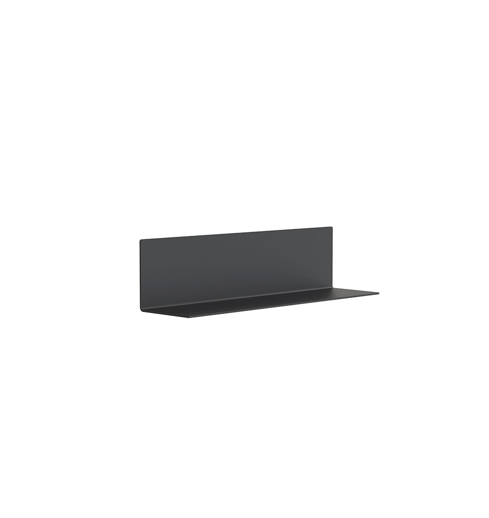 Frost Unu 4021 Wandregal (H 15 x T 15 x L 60cm) (schwarz) schwarz U4021-B