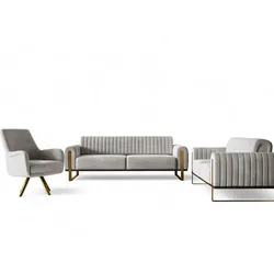 SOFASET Valerie 3-2 Und Drehsessel