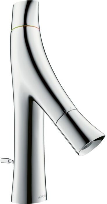 Hansgrohe Axor Starck Organic Waschtischarmatur 12010000 2 Griff Armatur 80, chrom, Ablaufgarnitur
