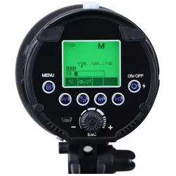 Helios TTL-600C/N Studio-Akkublitz, Studioblitz, Schwarz