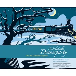 Blaubart Verlag - Mörderische Dinnerparty – Tod im London-Express BLA00002 Rollenspiel