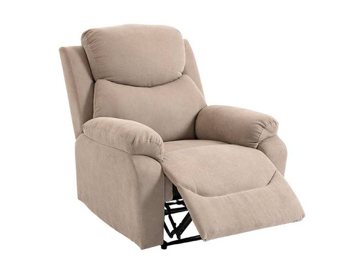 MC Star Relaxsessel Drehbarer Akzentstuhl, Chenille-Polstersessel (mit Lendenkissen, Hohe Rückenlehne, Tiefer Sitz, Dunkelgrau)