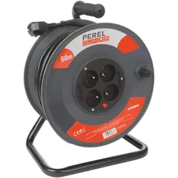 Perel, Kabelrolle, Kabeltrommel (50 m, 1.50 mm2)