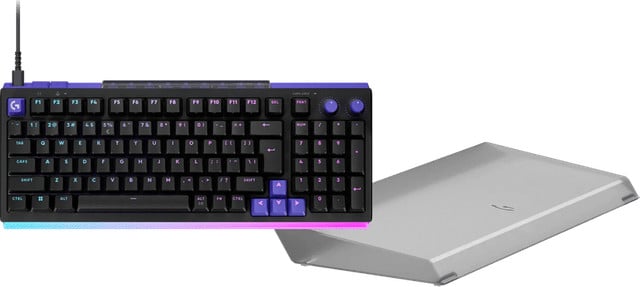 Logitech G512 X 98 Gaming Toetsenbord Qwerty Zwart met Polssteun